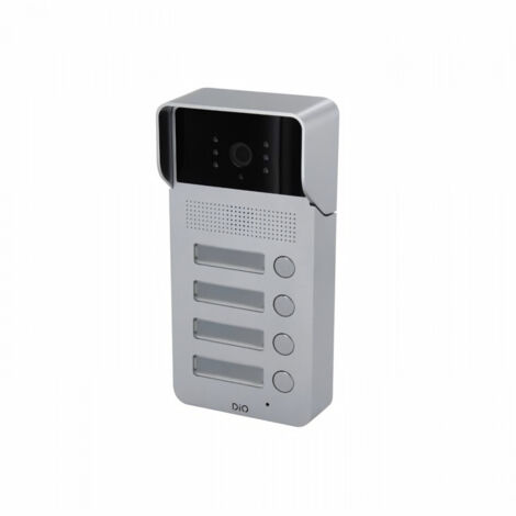 Poste extérieur pour visiophone DiO 4 boutons - Chacon