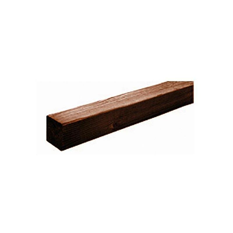 

Poste de madera cuadrado 7 x 7 x 180cm