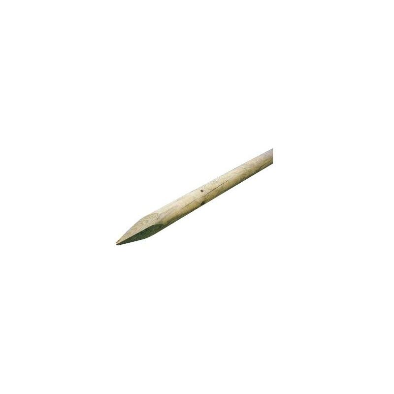 

Poste madera redondo c/punta ø 4 x 150 cm
