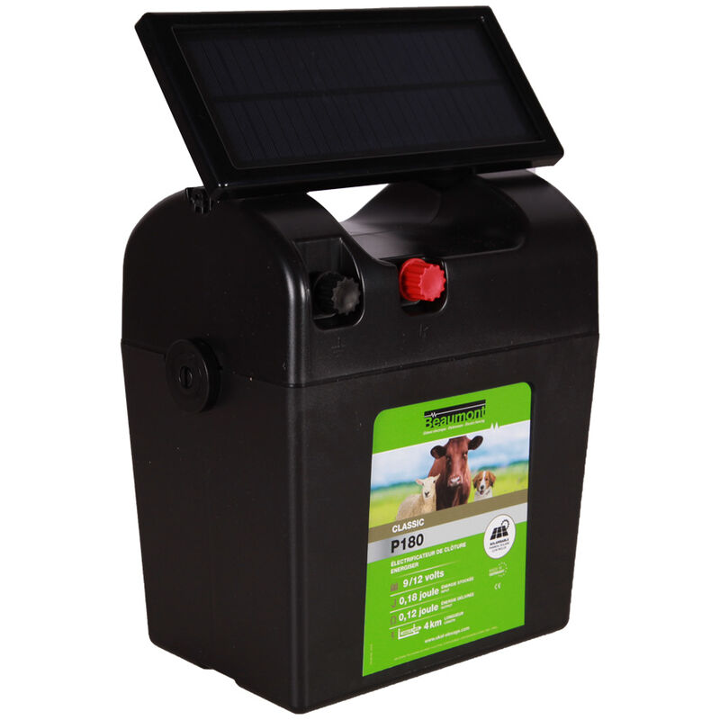 Poste pile CLASSIC P180 avec panneau solaire BEAUMONT