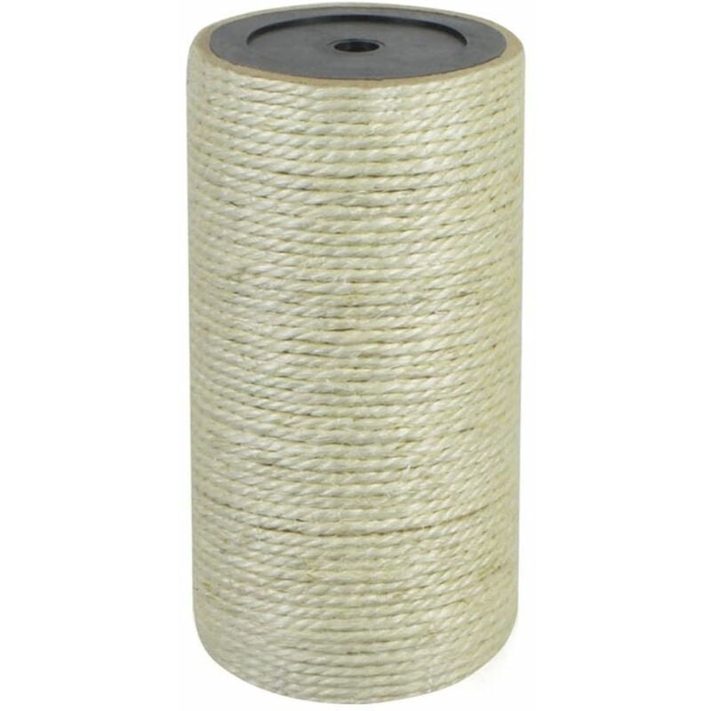 

Happyshopping - Poste rascador para gatos 8x15 cm 8 mm beige