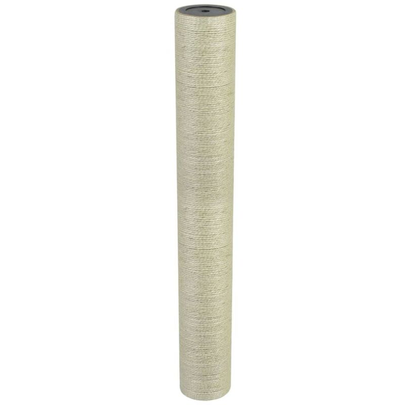 

vidaXL Poste rascador para gatos 8x60 cm 8 mm beige - Beige