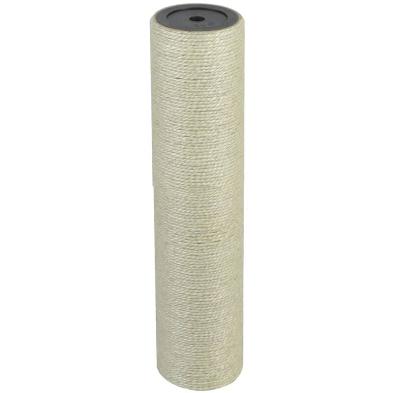 

vidaXL Poste rascador para gatos 8x35 cm 10 mm beige - Beige