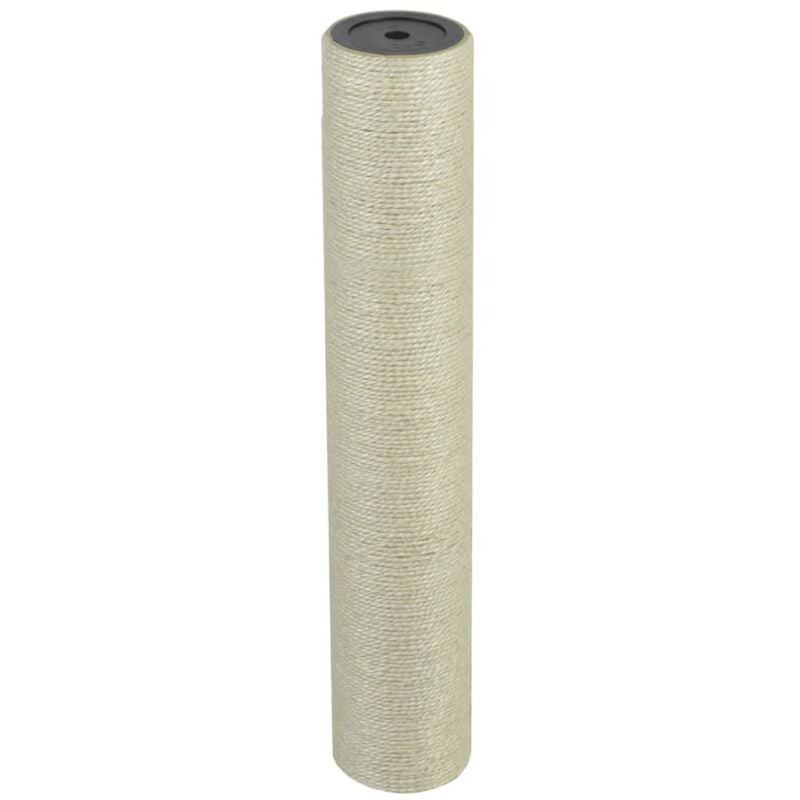 

vidaXL Poste rascador para gatos 8x45 cm 10 mm beige - Beige