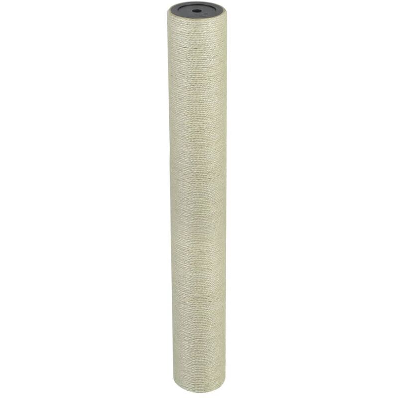 

Youthup - Poste rascador para gatos 8x60 cm 10 mm beige - Beige