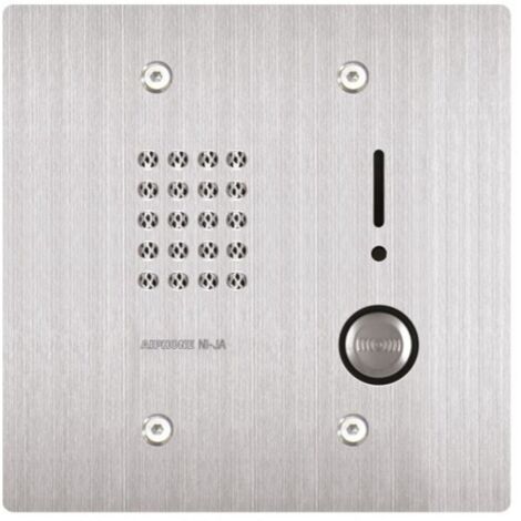 Poste secondaire encastrable av étanche avec bouton d'appel NIJA AIPHONE 130605
