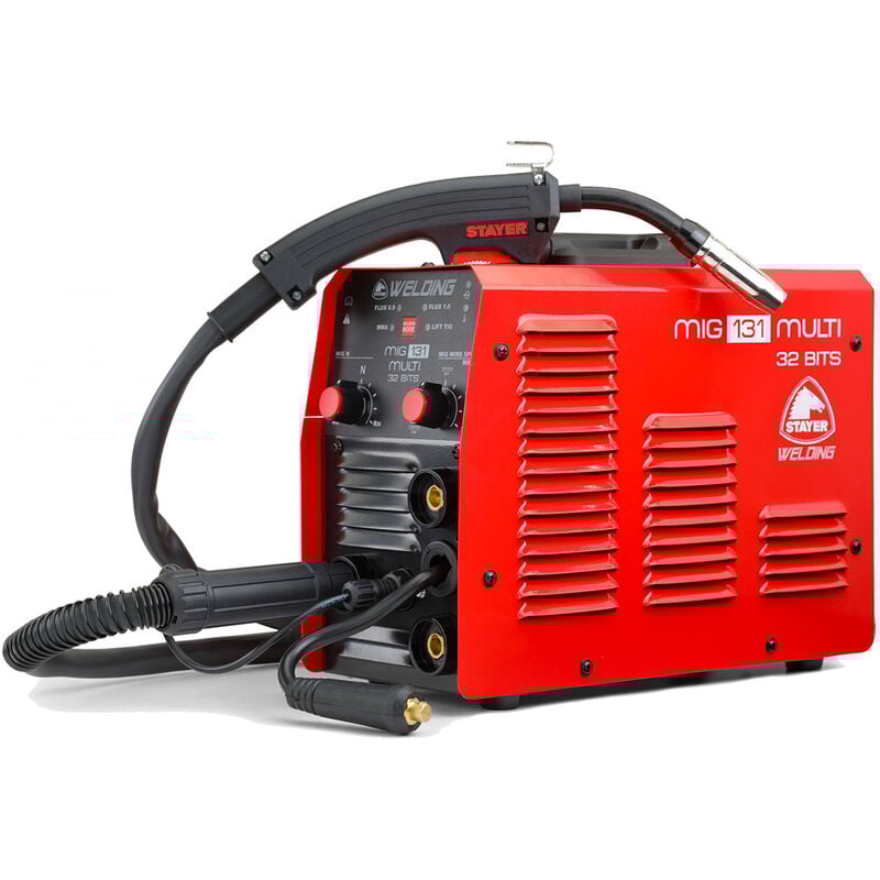 Poste à souder Inverter Stayer mig 131 multi - Rouge