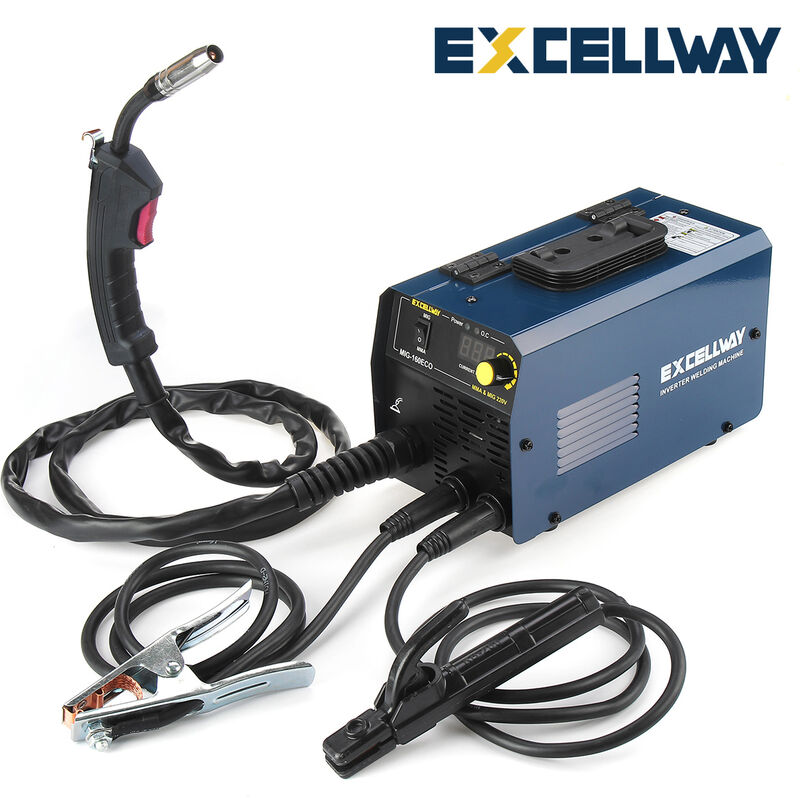 Insma - Station de soudage au gaz in 1 Station de soudage à fil fourré adapté mig/mma/arc 230V 160A eco Excellway Kit de soudage Machine de soudage