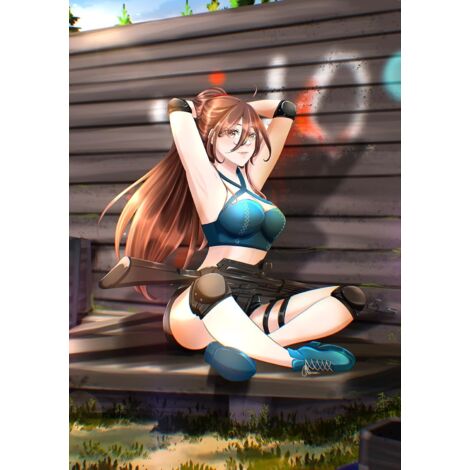 POSTER A COLORI ANIME SPIRIT OF THE GAME A3