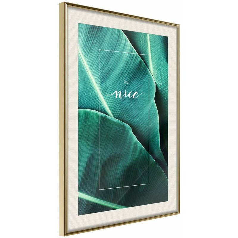 

Rtgs - Póster - Banana Leaves with a Message (Green) Medidas 40X60