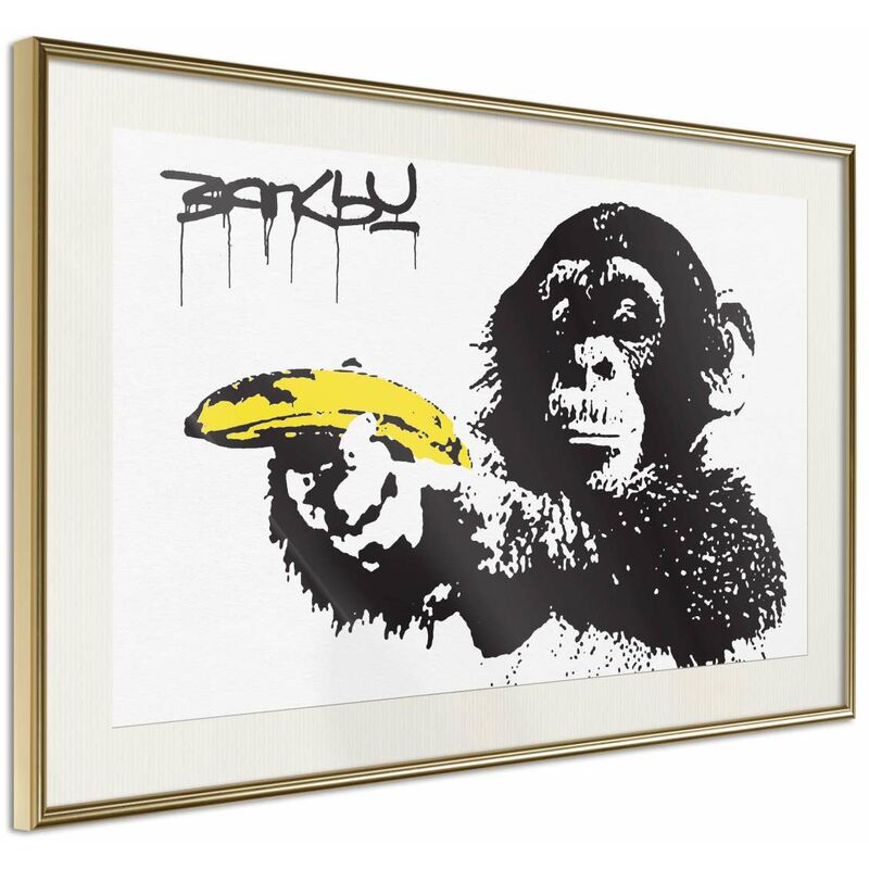 

Rtgs - Póster - Banksy: Banana Gun I Medidas 30X20