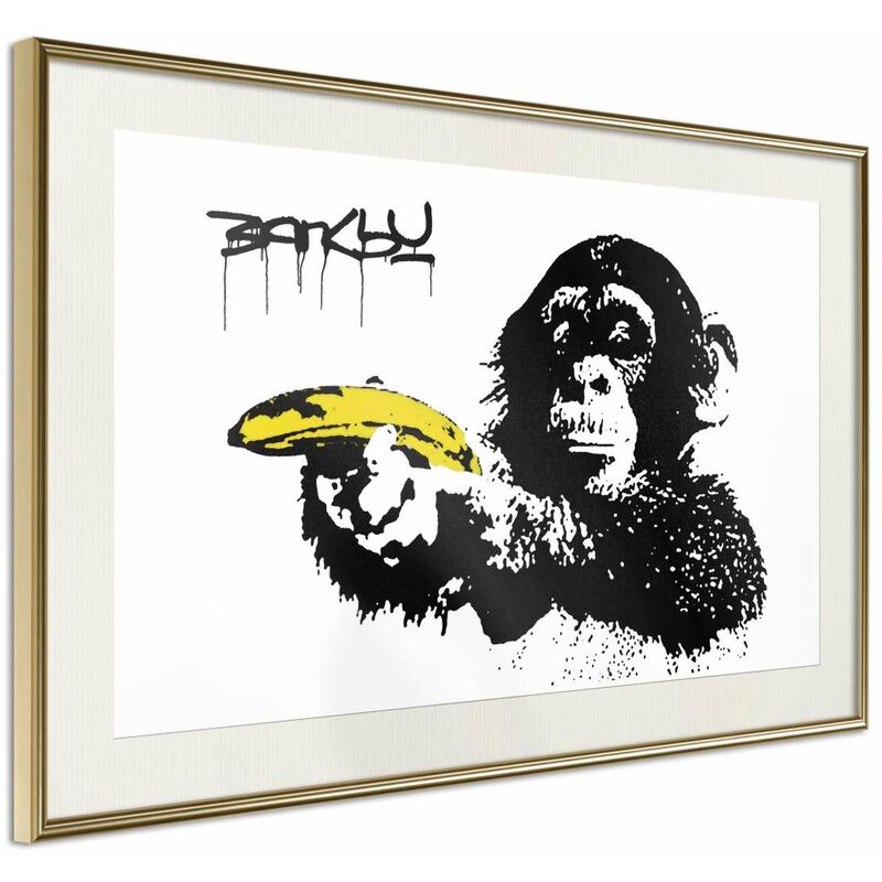 

Rtgs - Póster - Banksy: Banana Gun II Medidas 45X30