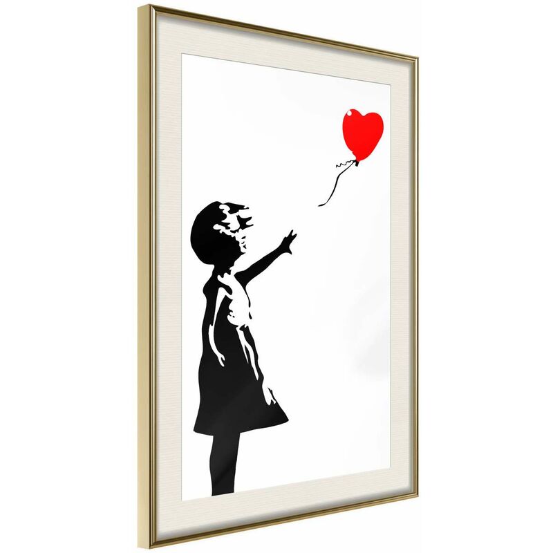 

Rtgs - Póster - Banksy: Girl with Balloon I Medidas 40X60