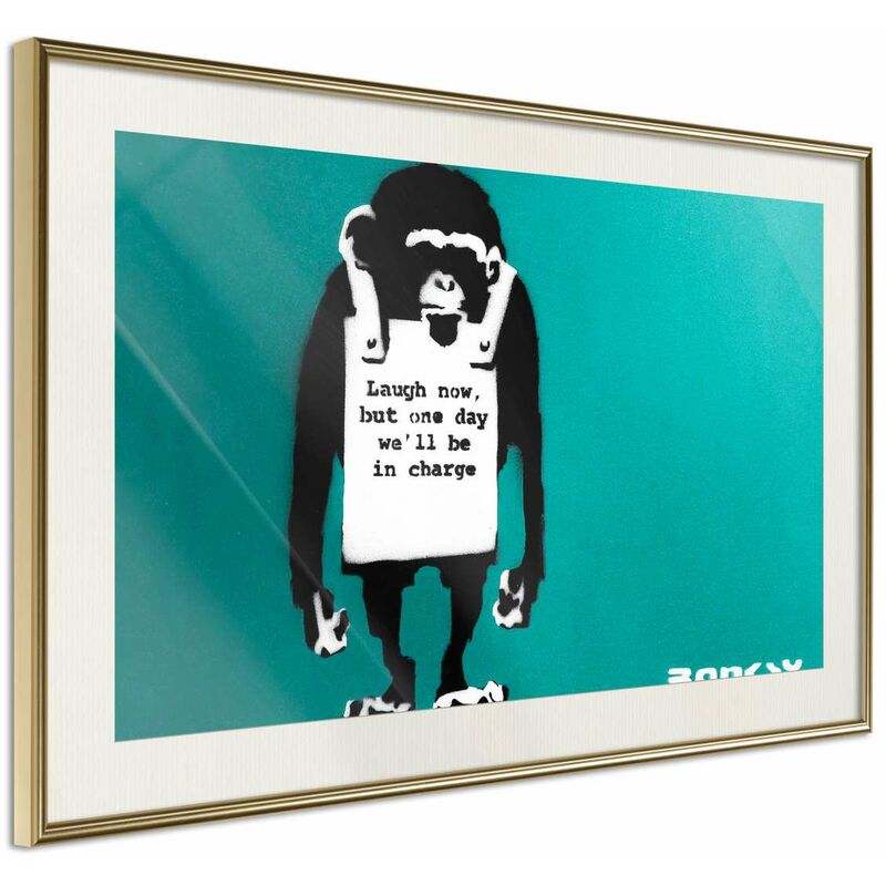 

Rtgs - Póster - Banksy: Laugh Now Medidas 60X40