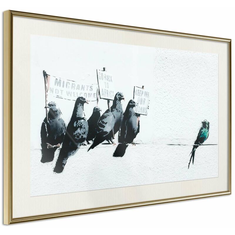 

Rtgs - Póster - Banksy: Pigeons Medidas 30X20