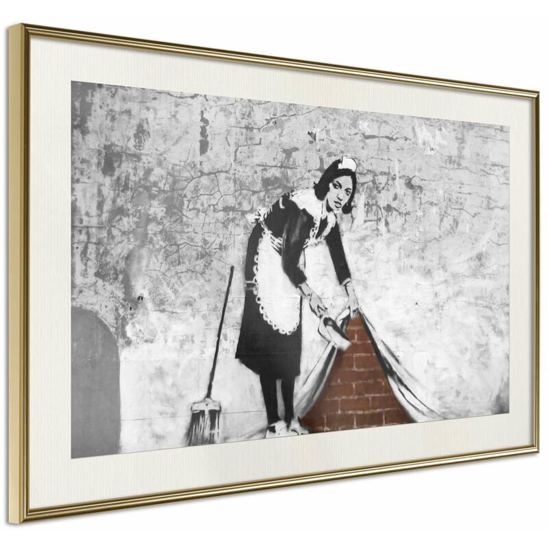 

Rtgs - Póster - Banksy: Sweep it Under the Carpet Medidas 60X40