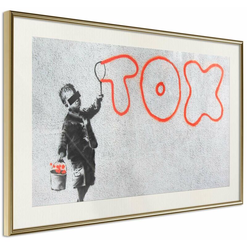 

Rtgs - Póster - Banksy: Tox Medidas 30X20