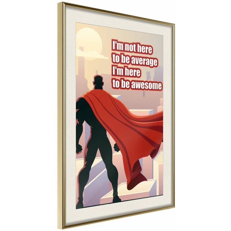 

Rtgs - Póster - Be Your Own Superhero Medidas 30X45