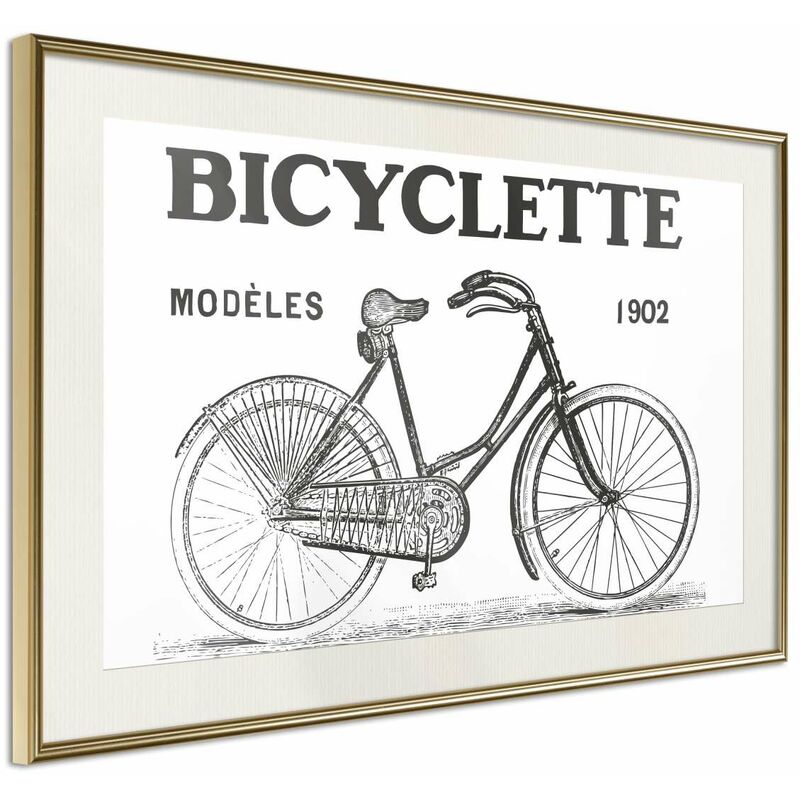 

Rtgs - Póster - Bicyclette Medidas 60X40