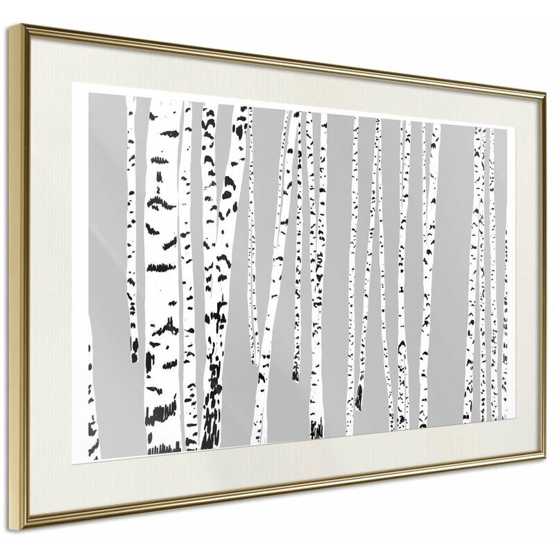 

Rtgs - Póster - Birch Wood Medidas 30X20