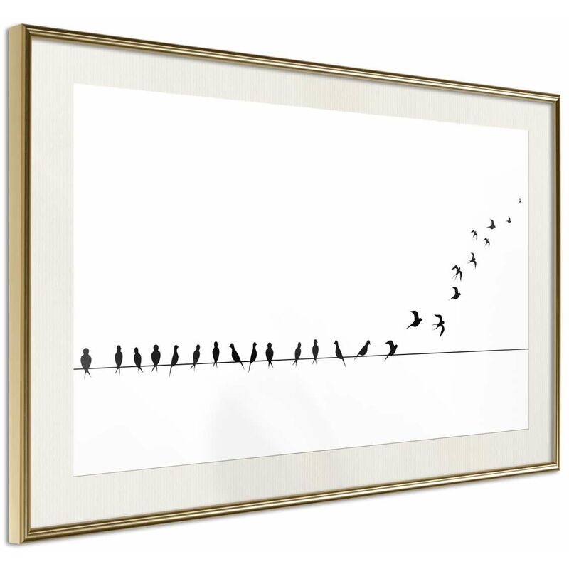 

Rtgs - Póster - Birds on a Wire Medidas 90X60