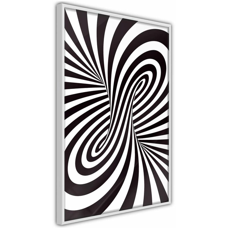 

Rtgs - Póster - Black and White Swirl Medidas 40X60