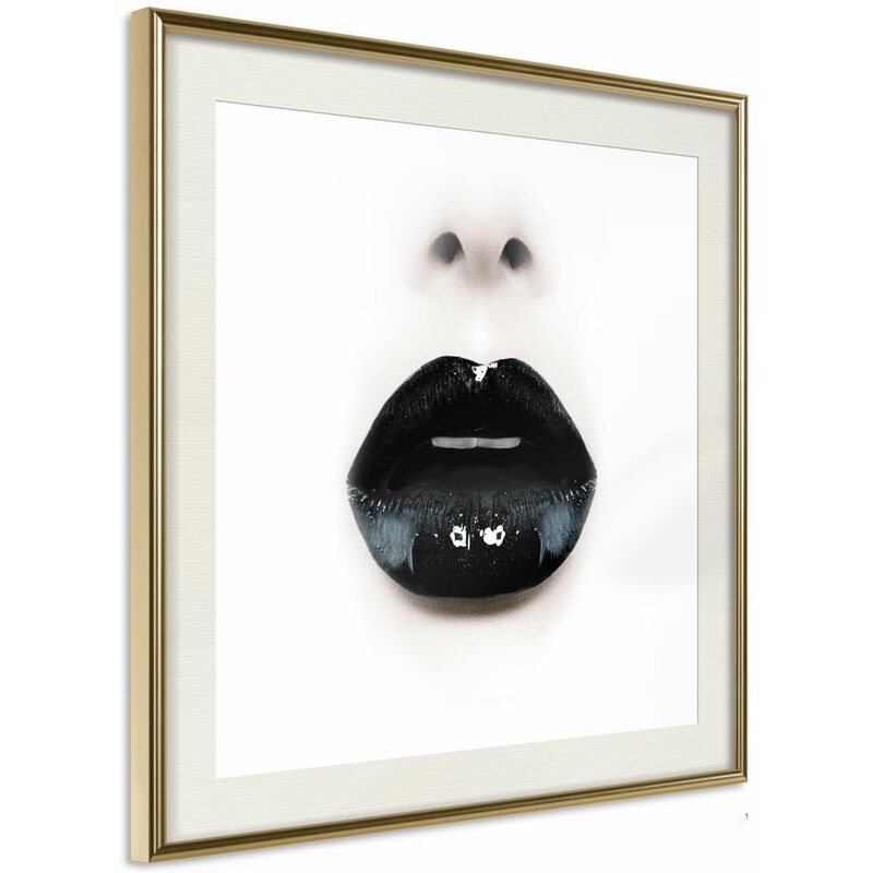 

Rtgs - Póster - Black Lipstick (Square) Medidas 50X50