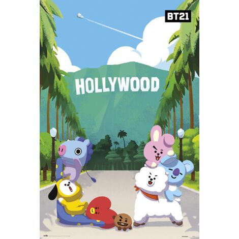 Poster bt21 hollywood