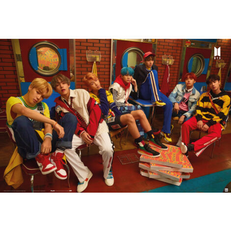 Poster bts pizza