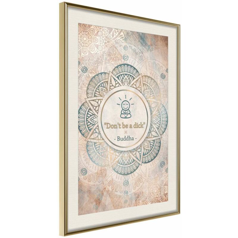 

Rtgs - Póster - Buddha Is Right Medidas 20X30