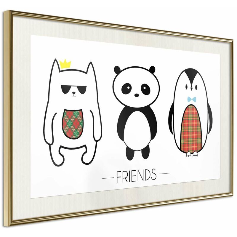 

Rtgs - Póster - Buddies Medidas 30X20