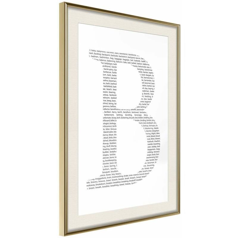 

Póster - Capital B Medidas 40X60