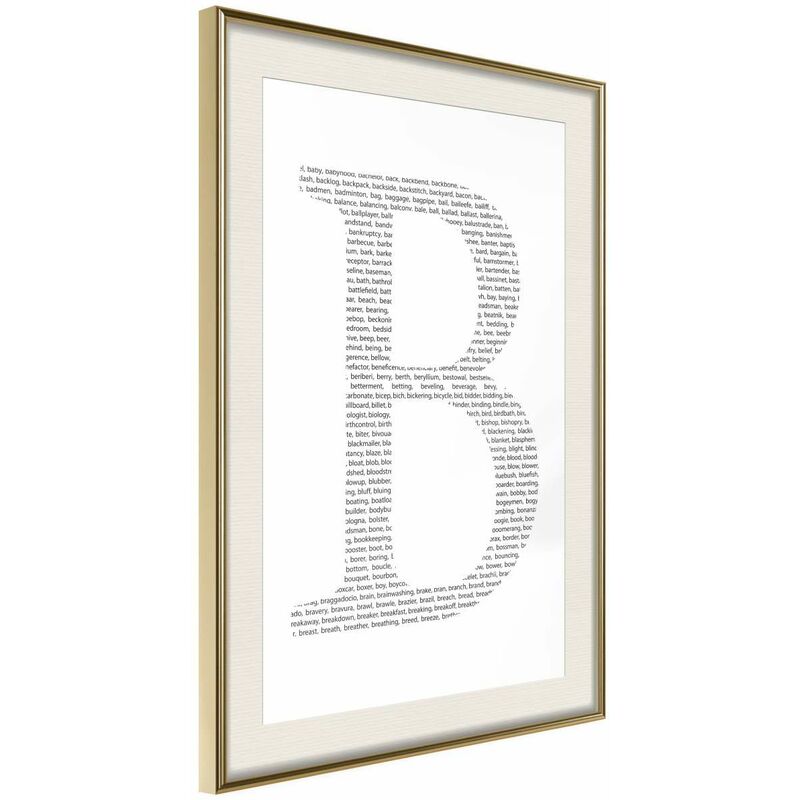 

Rtgs - Póster - Capital B Medidas 40X60