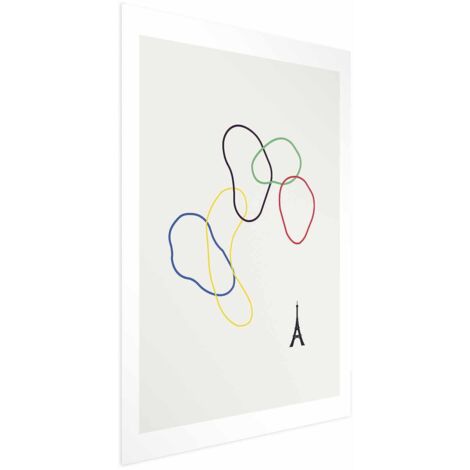 Póster - Círculos coloridos - Gráficos digitales - Minimalismo