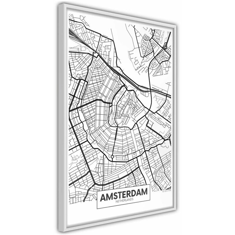 

Rtgs - Póster - City map: Amsterdam Medidas 40X60