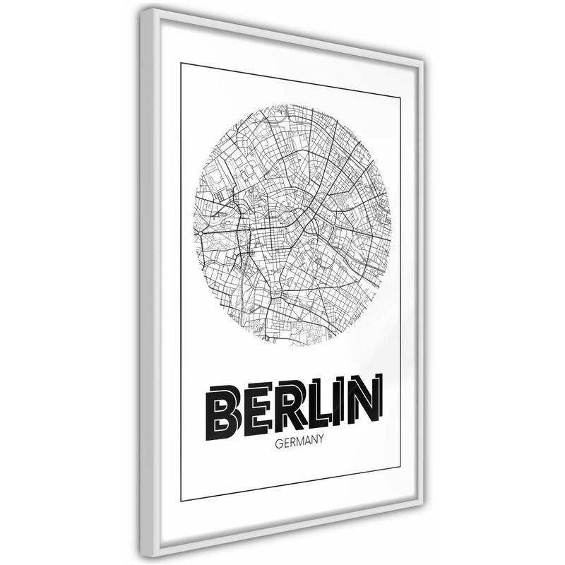 

Rtgs - Póster - City Map: Berlin (Round) Medidas 40X60