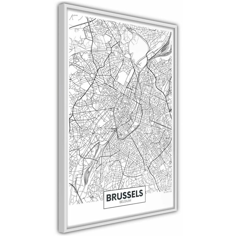 

Rtgs - Póster - City map: Brussels Medidas 40X60