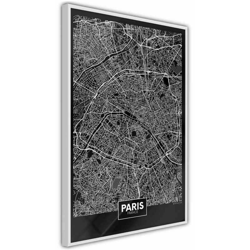 

Rtgs - Póster - City Map: Paris (Dark) Medidas 30X45