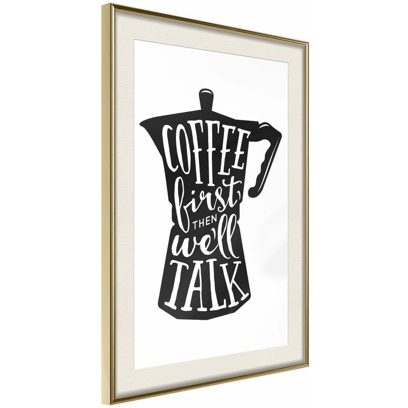 

Rtgs - Póster - Coffee First Medidas 30X45