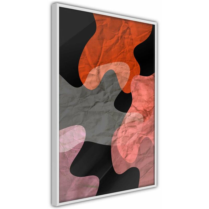 

Rtgs - Póster - Colourful Camouflage (Orange) Medidas 30X45