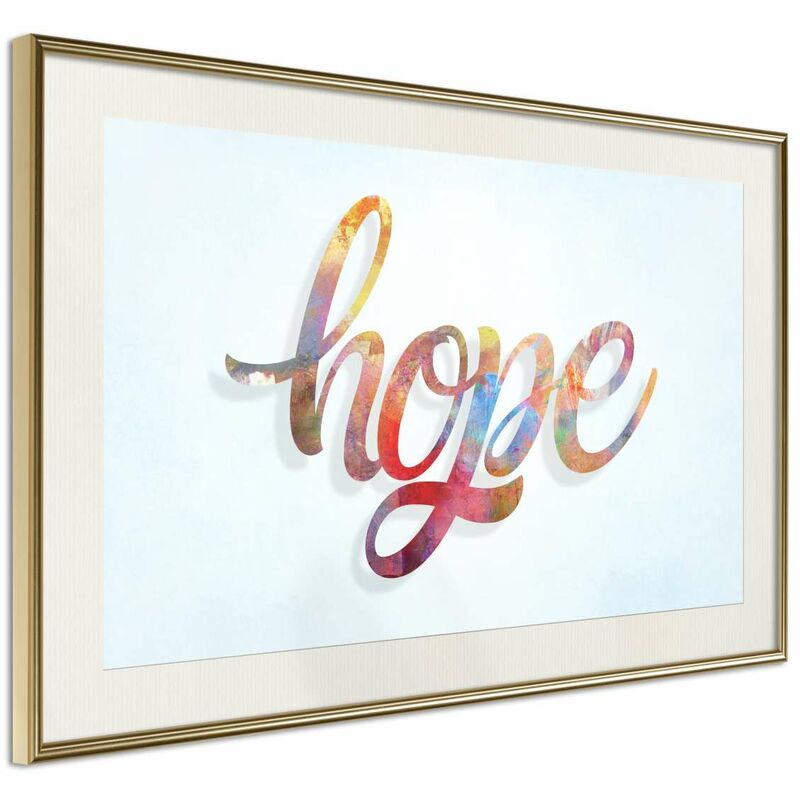 

Rtgs - Póster - Colourful Hope Medidas 30X20