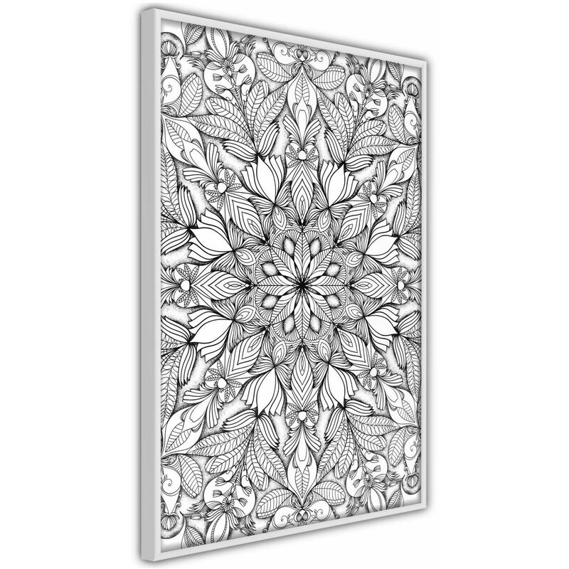 

Rtgs - Póster - Colourless Mandala Medidas 40X60