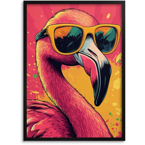 Póster con imagen colorida y divertida para pared juvenil, ideal para adolescentes, estilo pop art.