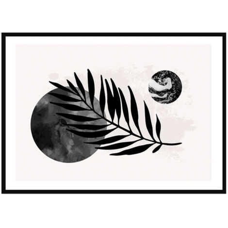 Póster con marco 33x43 cm Boho P2252