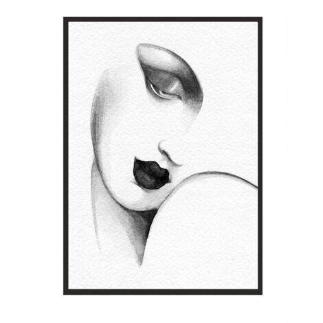 PÓSTER CON MARCO 43x33 cm Cara 8 P564