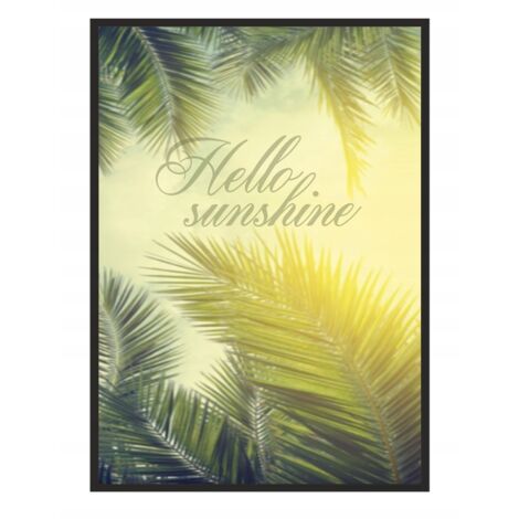 Póster con marco 43x33 cm Sunshine P577
