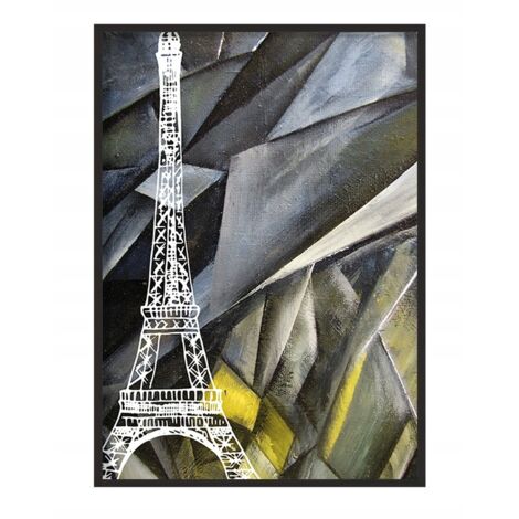 Póster con marco 53x73 cm París P1081