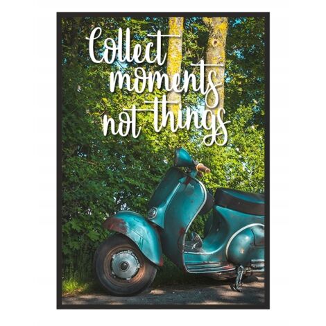 Póster con marco 53x73 cm Scooter P579