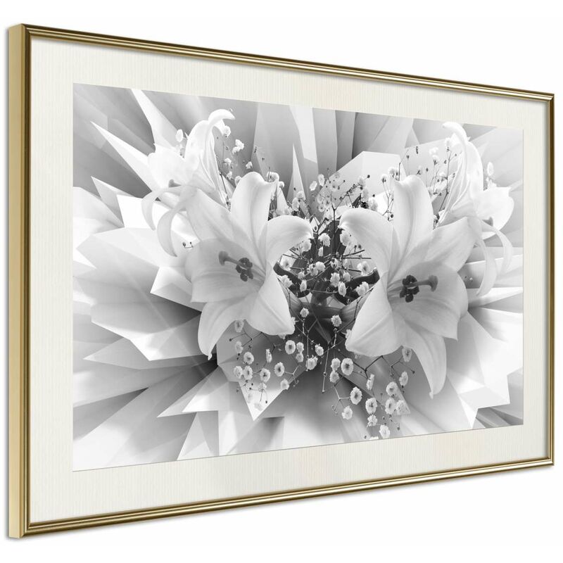 

Rtgs - Póster - Crystal Lillies Medidas 90X60