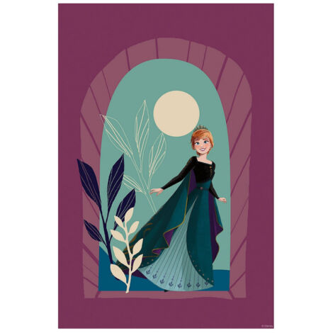 Poster d'Art - Elsa et Anna - 50 x 40 cm
